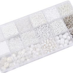 DIY 18 Style Resin & Acrylic Beads Jewelry Making Finding Kit&nbsp;DIY-NB0012-04J