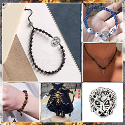 50Pcs Tibetan Style Alloy Beads&nbsp;FIND-PH0038-16AS