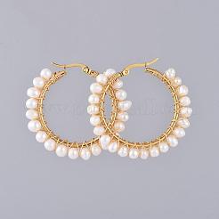 304 Stainless Steel Hoop Earrings&nbsp;EJEW-JE03836