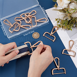 10Pcs Alloy Swivel Lobster Claw Clasps&nbsp;FIND-BBC0003-82B-KCG