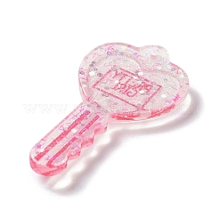 Acylic Pendant with Glitter Powder&nbsp;LS-OACR-H035-01F