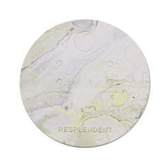Paper Earring Display Cards&nbsp;CDIS-WH0006-04C