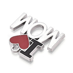 Alloy Enamel Pendants&nbsp;ENAM-N067-04P