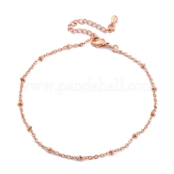 Brass Satellite Chains  Bracelets for Women&nbsp;BJEW-G735-19RG