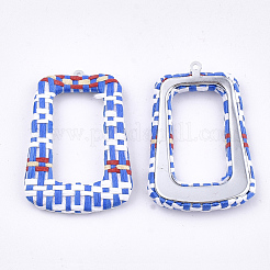 Handmade Raffia Woven Pendants&nbsp;WOVE-T005-38C