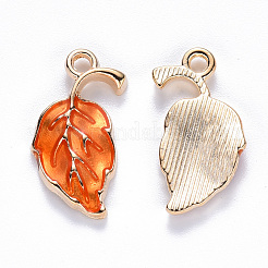Alloy Enamel Pendants&nbsp;X-ENAM-S121-022E
