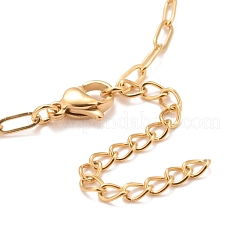 Rainbow Color Pride Necklace&nbsp;NJEW-H160-01G