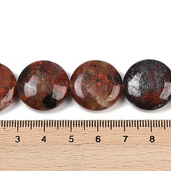 Natural Brecciated Jasper Beads Strands&nbsp;G-C220-D02-20mm