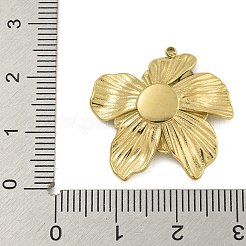 304 Stainless Steel Pendants&nbsp;STAS-L022-438G-03