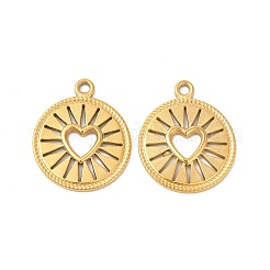 Ion Plating(IP) 304 Stainless Steel Pendants&nbsp;X-STAS-L268-013G