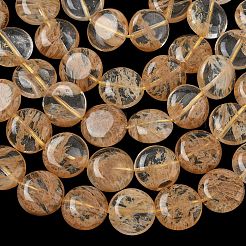 Watermelon Stone Glass Beads Strands&nbsp;G-L648-B14-15mm