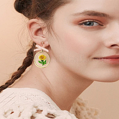 18Pcs 3 Colors Rack Plating Alloy Open Back Bezel Pendants&nbsp;FIND-LP0004-73