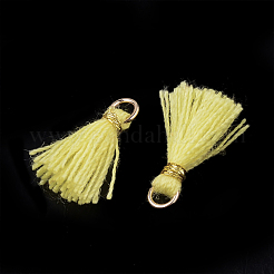 Polycotton(Polyester Cotton) Tassel Pendant Decorations&nbsp;FIND-S281-37