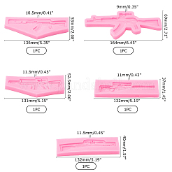 DIY Gun Food Grade Silicone Molds&nbsp;DIY-GF0002-32