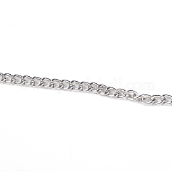 Aluminium Curb Chain&nbsp;CHA-WH0003-01P