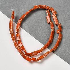 Synthetic Imperial Jasper Beads Strands&nbsp;G-F762-A09-01
