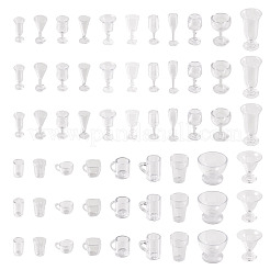 80Pcs 20 Styles Plastic Goblet/Cup Mini Model&nbsp;DOLL-TA0001-05