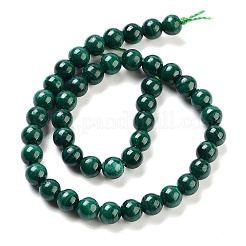 Natural Malachite Beads Strands&nbsp;G-I001-4mm-01