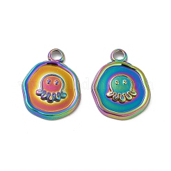 Ion Plating(IP) 304 Stainless Steel Pendants&nbsp;STAS-B032-34MC