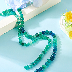 2 Strands 2 Styles Natural Dragon Veins Agate Beads Strands&nbsp;G-TA0002-58