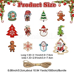 Christmas Themed Pendant Decorations&nbsp;DIY-YW0010-68
