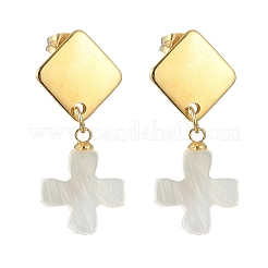 304 Stainless Steel Stud Dangle Earrings&nbsp;EJEW-JE07161