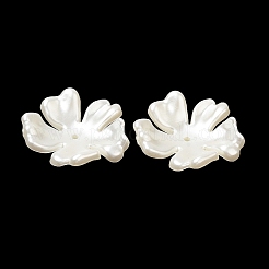 ABS Plastic Imitation Pearl Bead Caps&nbsp;OACR-A020-02