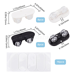 4Sets 2 Colors Replacement Drawer Pulley Accessories&nbsp;FIND-GF0002-91