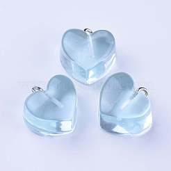 Resin Pendants&nbsp;RESI-WH0008-12E