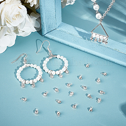 50Pcs Brass Crystal Rhinestone Charms&nbsp;KK-BBC0022-01