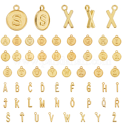 4Bags 2 Styles Tibetan Style Zinc Alloy 26 Letters Pendants&nbsp;FIND-SC0017-57G