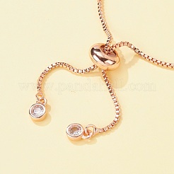 4Pcs 4 Colors Rack Plating Brass Chain Bracelet Making&nbsp;MAK-FS0001-01