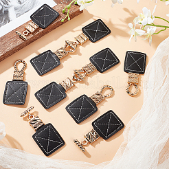 6Pcs PU Leather Toggle Buckle&nbsp;FIND-FG0002-72