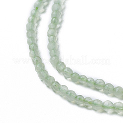 Natural New Jade Beads Strands&nbsp;G-F596-02-3mm