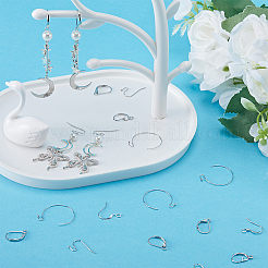 50Pcs 5 Style Brass Earring Findings&nbsp;KK-BBC0012-59
