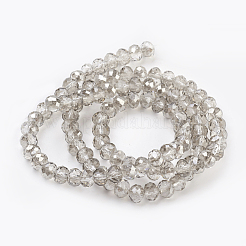 Electroplate Glass Beads Strands&nbsp;X-GLAA-K027-HP-A01