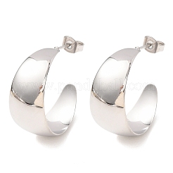 304 Stainless Steel Stud Earrings&nbsp;EJEW-D366-01P