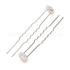 Brass Hair Fork Findings&nbsp;KK-H298-02B