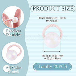 10Pcs Plastic Girls Hair Accessories&nbsp;OHAR-TAC0011-001C