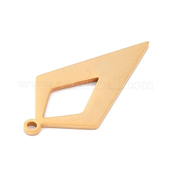 Ion Plating(IP) 201 Stainless Steel Pendants&nbsp;STAS-K003-14G-02