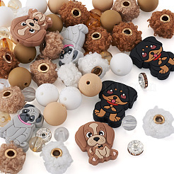 61Pcs DIY Beads Findings Kits&nbsp;DIY-TA0013-75