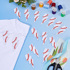 15Pcs Embroidery Thread Clothing Patches&nbsp;PATC-DC0001-10