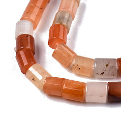 Natural Pink Aventurine Beads Strands&nbsp;X-G-N326-150-B01
