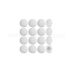 16Pcs 201 Stainless Steel Cabochons&nbsp;FIND-NB0005-30