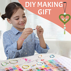 DIY Food Grade Silicone Beaded Pendant Decoration Making Kit&nbsp;DIY-GO0001-96