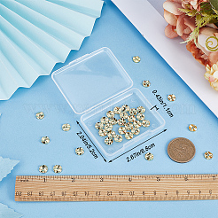 60Pcs Brass Spacer Beads&nbsp;KK-CN0002-77