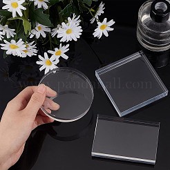 3Pcs 3 Style Transparent Acrylic Display Bases&nbsp;AJEW-FG0001-52