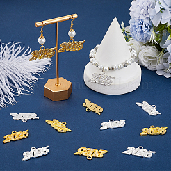 40Pcs 2 Colors High Quality Necklace Alloy Accessories&nbsp;FIND-SC0012-18