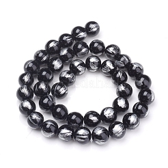Natural Mashan Jade Beads Strands&nbsp;X-G-G833-10mm-09