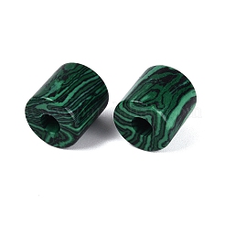 Synthetic Malachite European Beads&nbsp;G-P520-05L